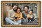 38x26 Solid Wood Antique Picture Frame with UV-Resistant Acrylic & Acid-Free Backing, Available in 4 Finishes: Bronze, Gold, Silver, and Gold with Black